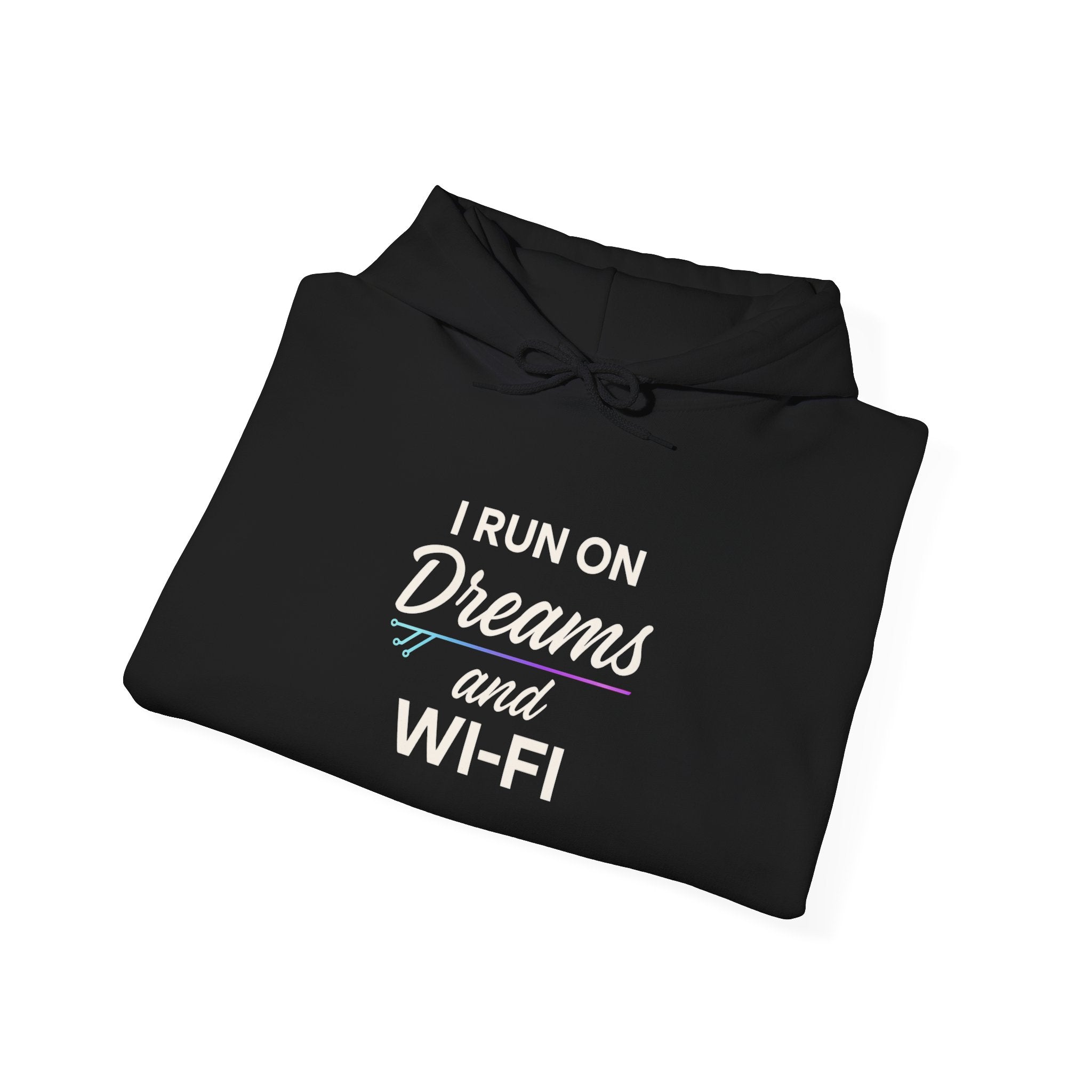 Cozy Sweatshirt for Dreamers, Unisex Hooded Sweatshirt, Perfect Gift for Tech Lovers, Motivational Apparel for College Students, Ideal [...]