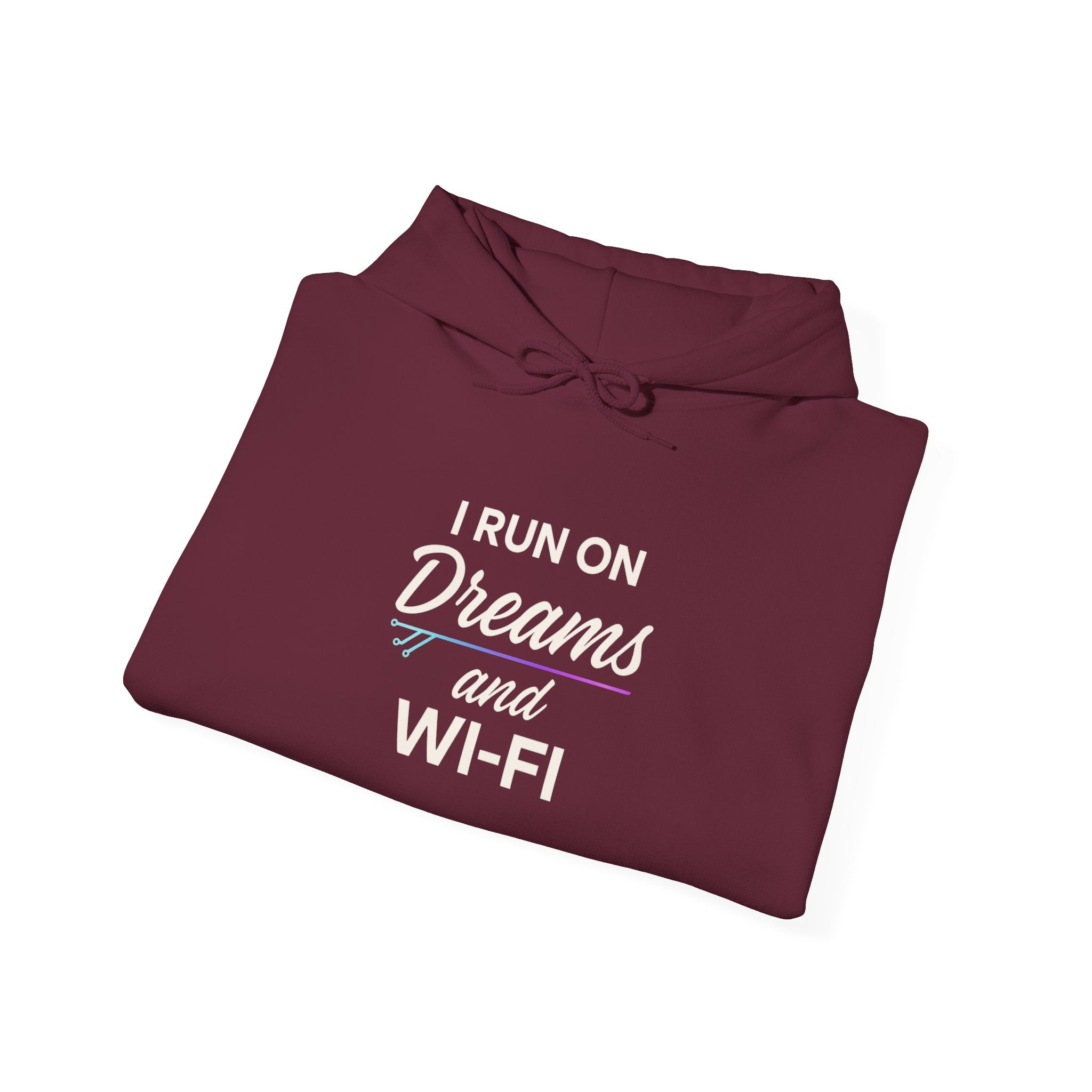 Cozy Sweatshirt for Dreamers, Unisex Hooded Sweatshirt, Perfect Gift for Tech Lovers, Motivational Apparel for College Students, Ideal [...]