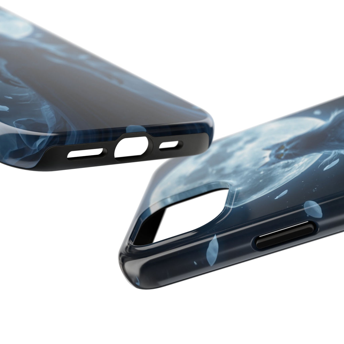 Moonlit Cat Goddess Phone Case