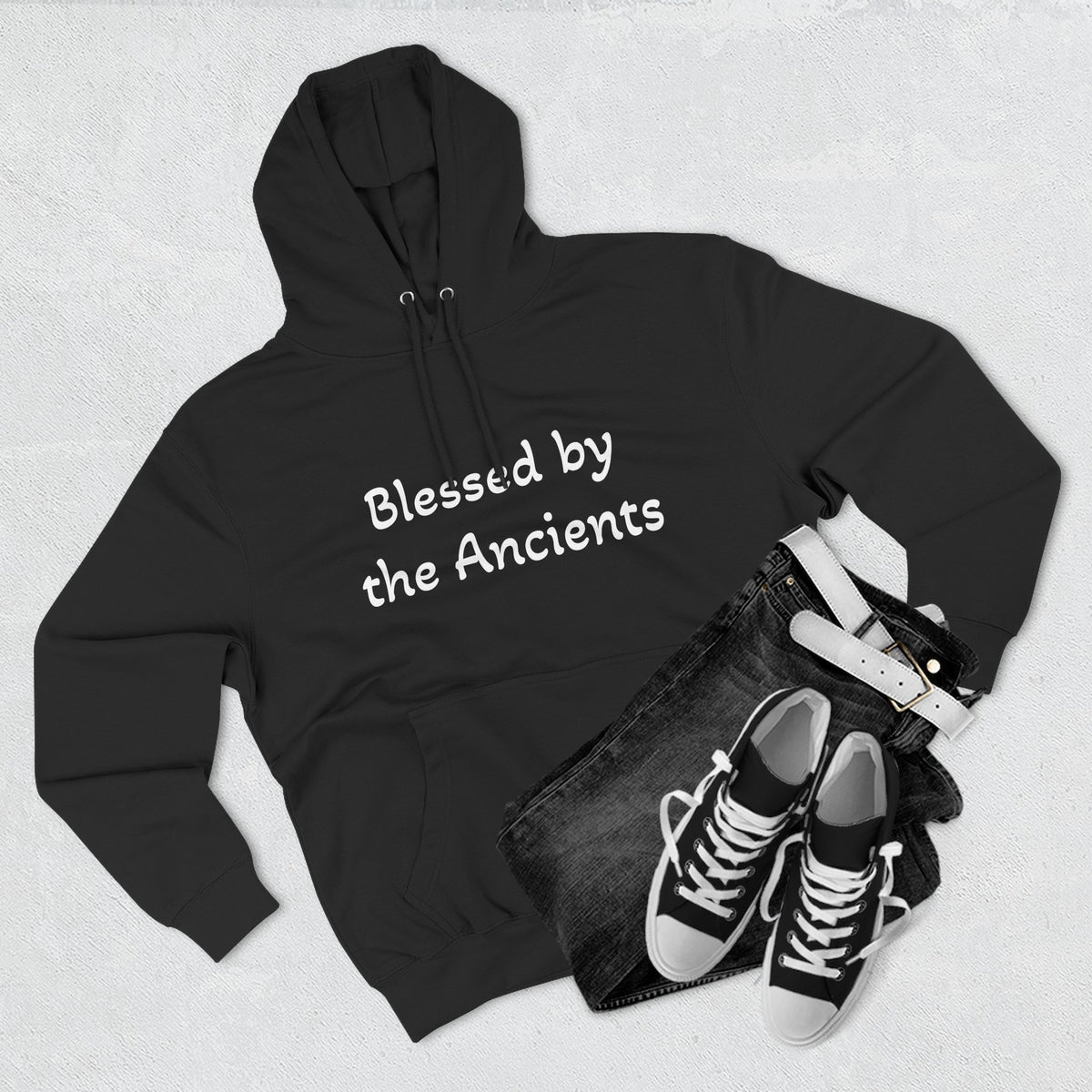 "Blessed by the Ancients" Fleece Hoodie
