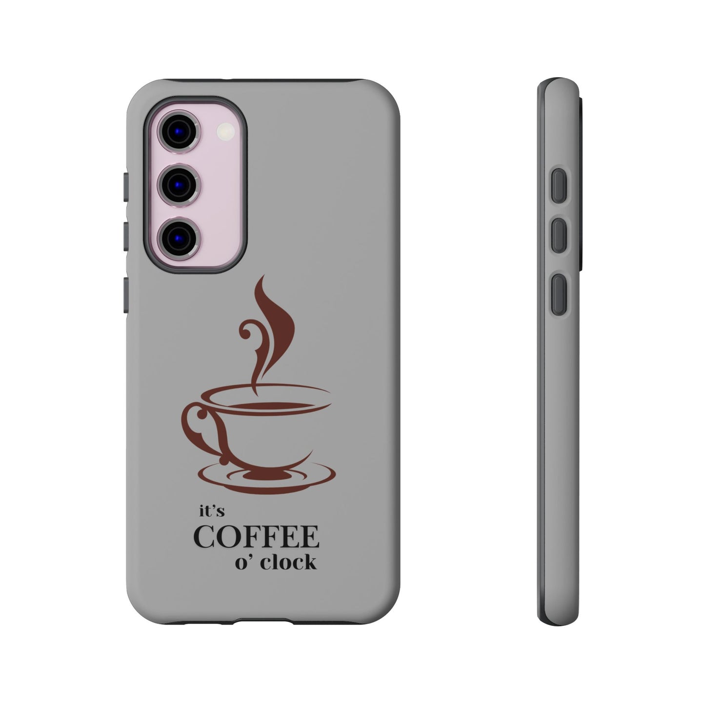 Coffee O'Clock Phone Case – Cute Coffee Cup Protective Phone Cover