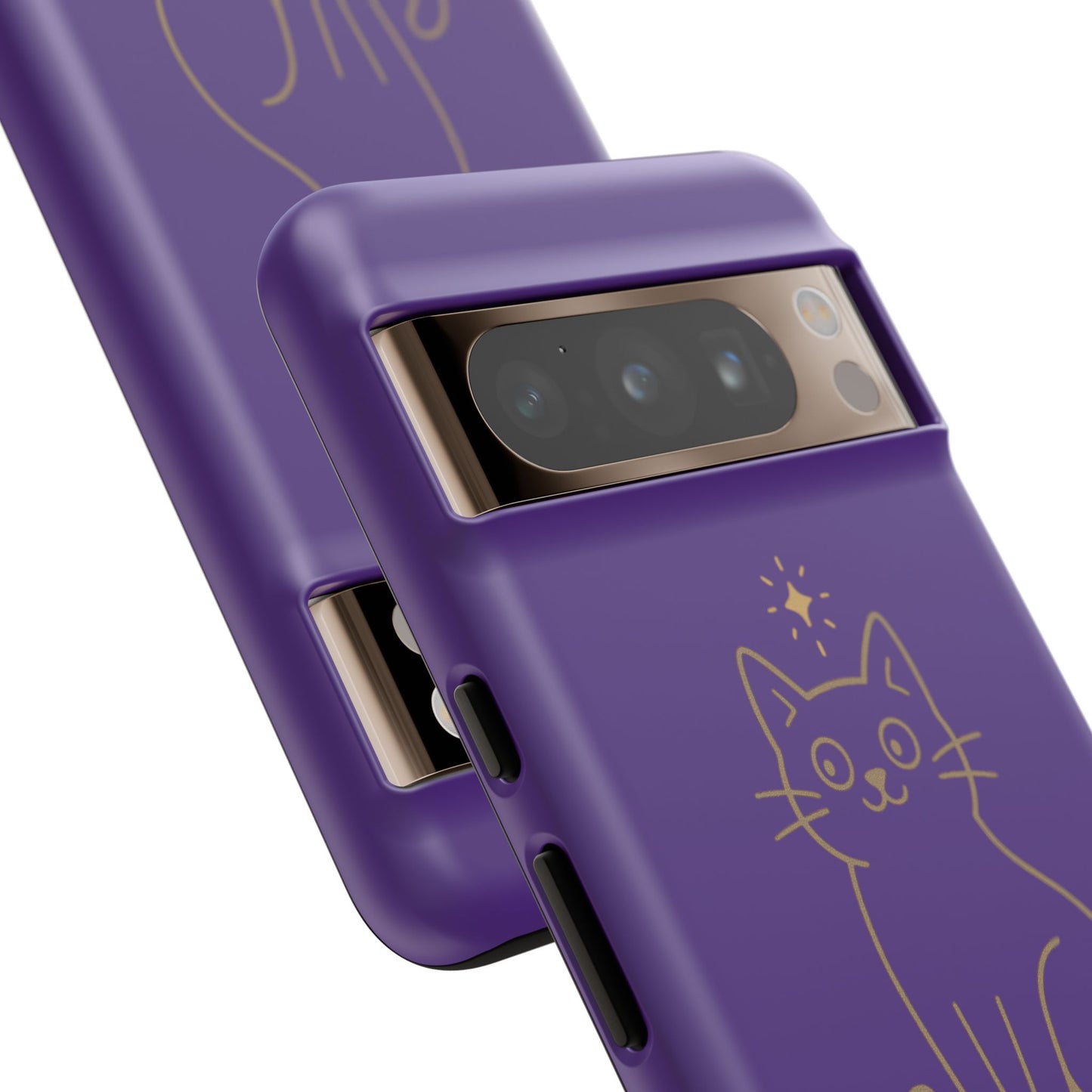 Phone Case — "A Little Chaos, A Lot of Magic" Cute Cat Protective Cover