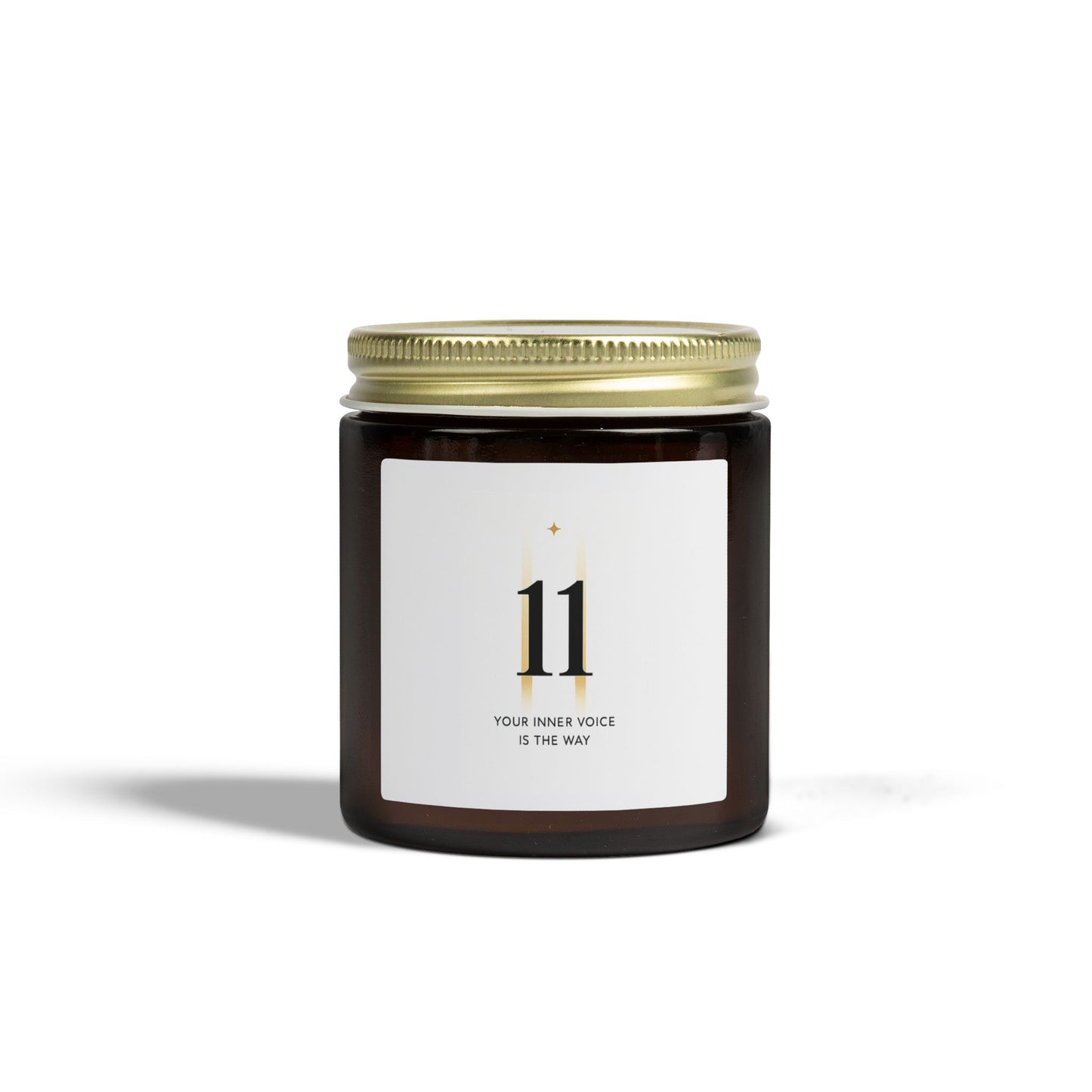 Coconut Apricot Scented Candle (4oz or 9oz) — Number 11 Jar Candle