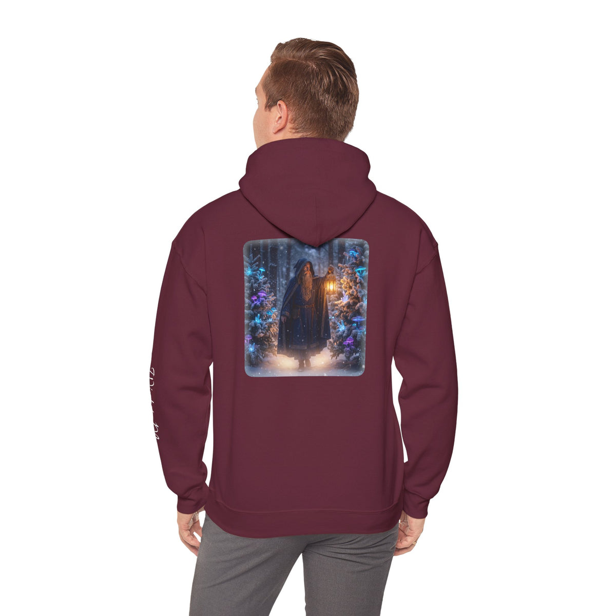 "Keeper of the First Snow" Fantasy Winter Hoodie