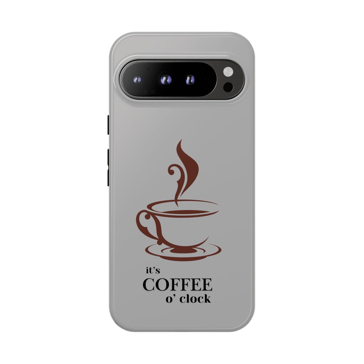 Coffee O'Clock Phone Case – Cute Coffee Cup Protective Phone Cover