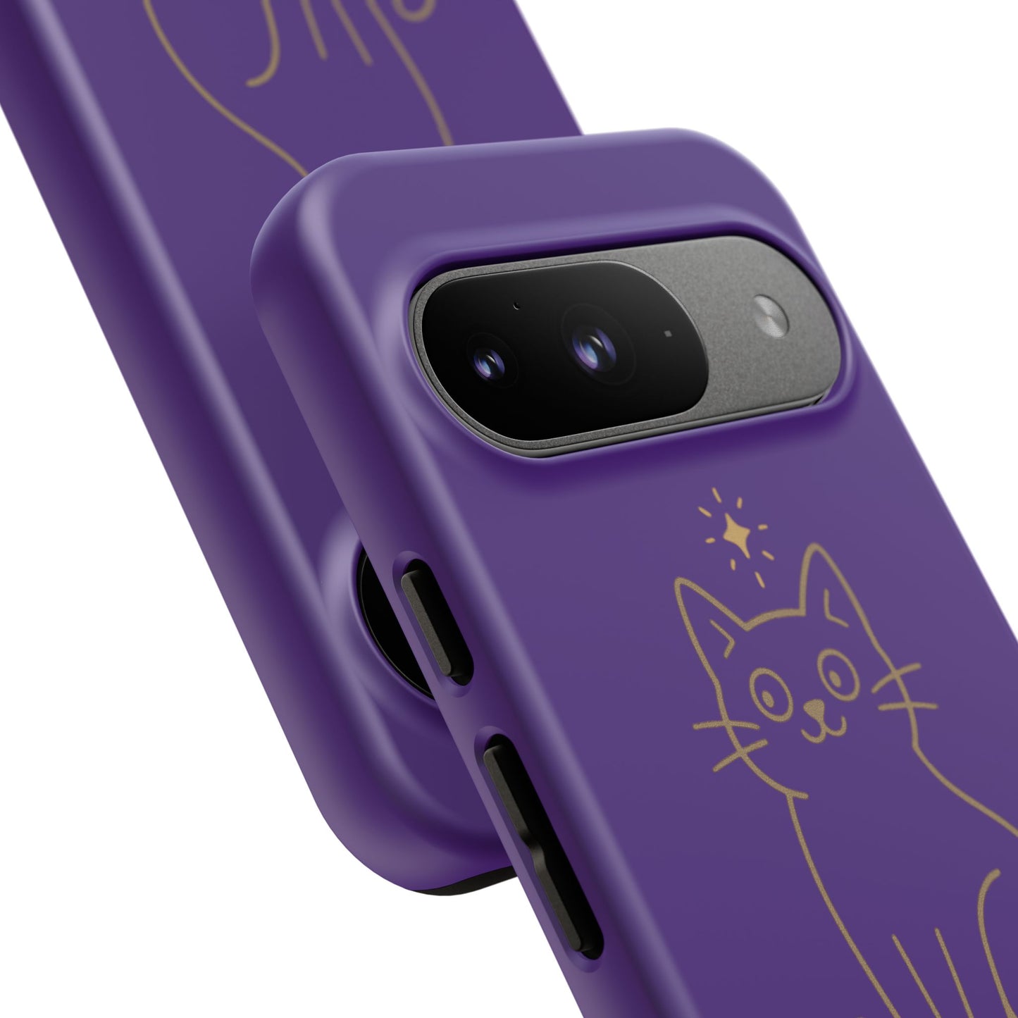 Phone Case — "A Little Chaos, A Lot of Magic" Cute Cat Protective Cover