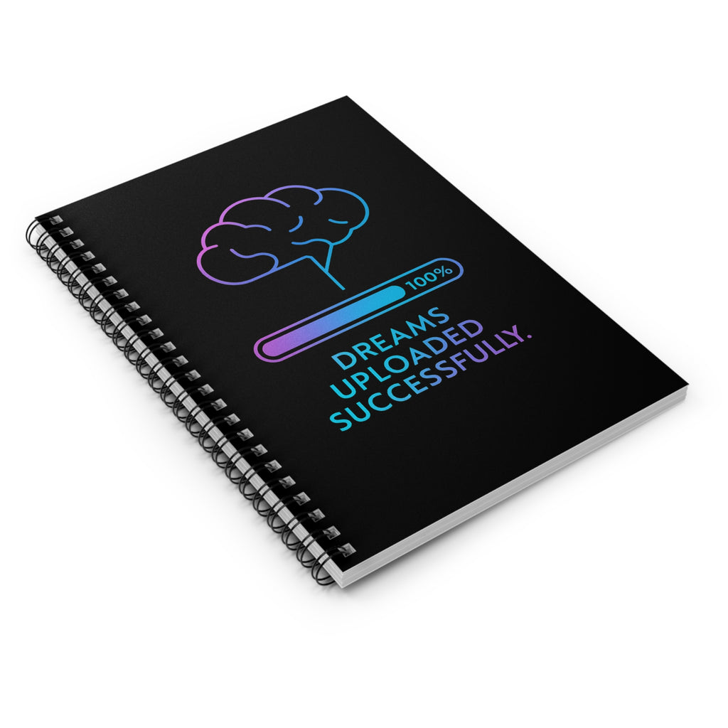 Inspirational Spiral Notebook - Dreams Uploaded Successfully - Motivational Journal for Students, Writers, and Creatives, Gift for [...]