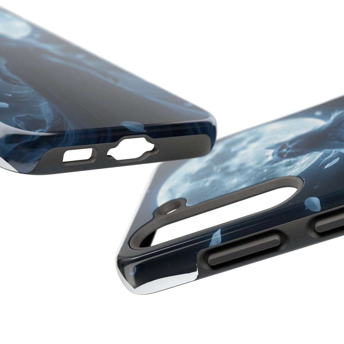 Moonlit Cat Goddess Phone Case