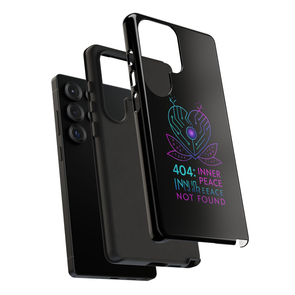 404 Inner Peace Phone Case | Tough Cases, Tech Accessories, Gift for Her, Cool Phone Cover, Unique Smartphone Case