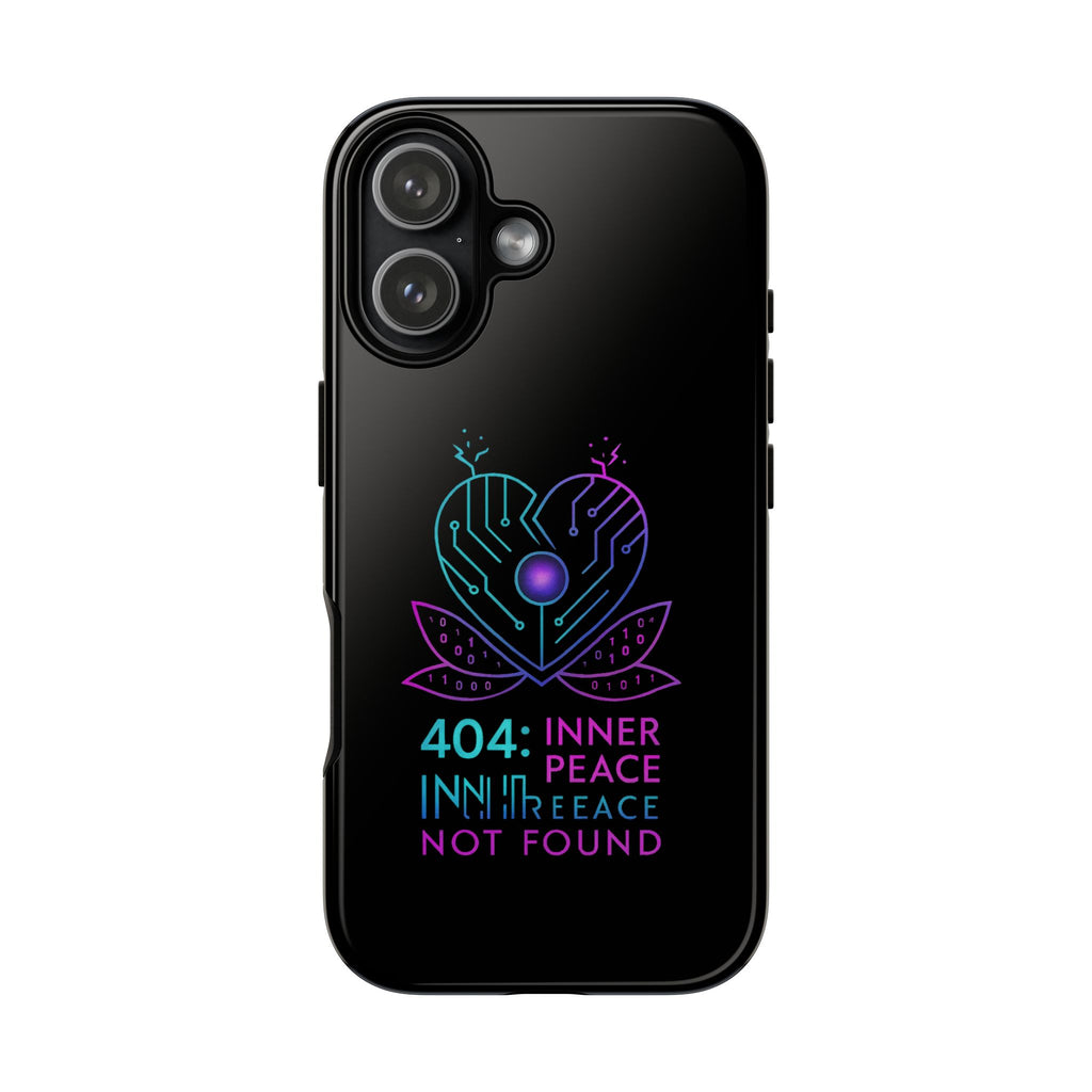 404 Inner Peace Phone Case | Tough Cases, Tech Accessories, Gift for Her, Cool Phone Cover, Unique Smartphone Case