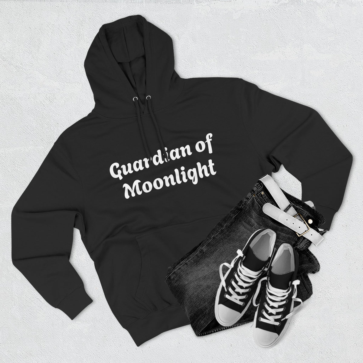 "Guardian of Moonlight" Cat Hoodie