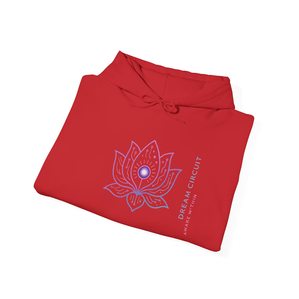 Lotus Flower Hoodie, Spiritual Sweatshirt, Yoga Gear, Meditation Apparel, Unisex Heavy Blend Hoodie, Gift for Him and Her