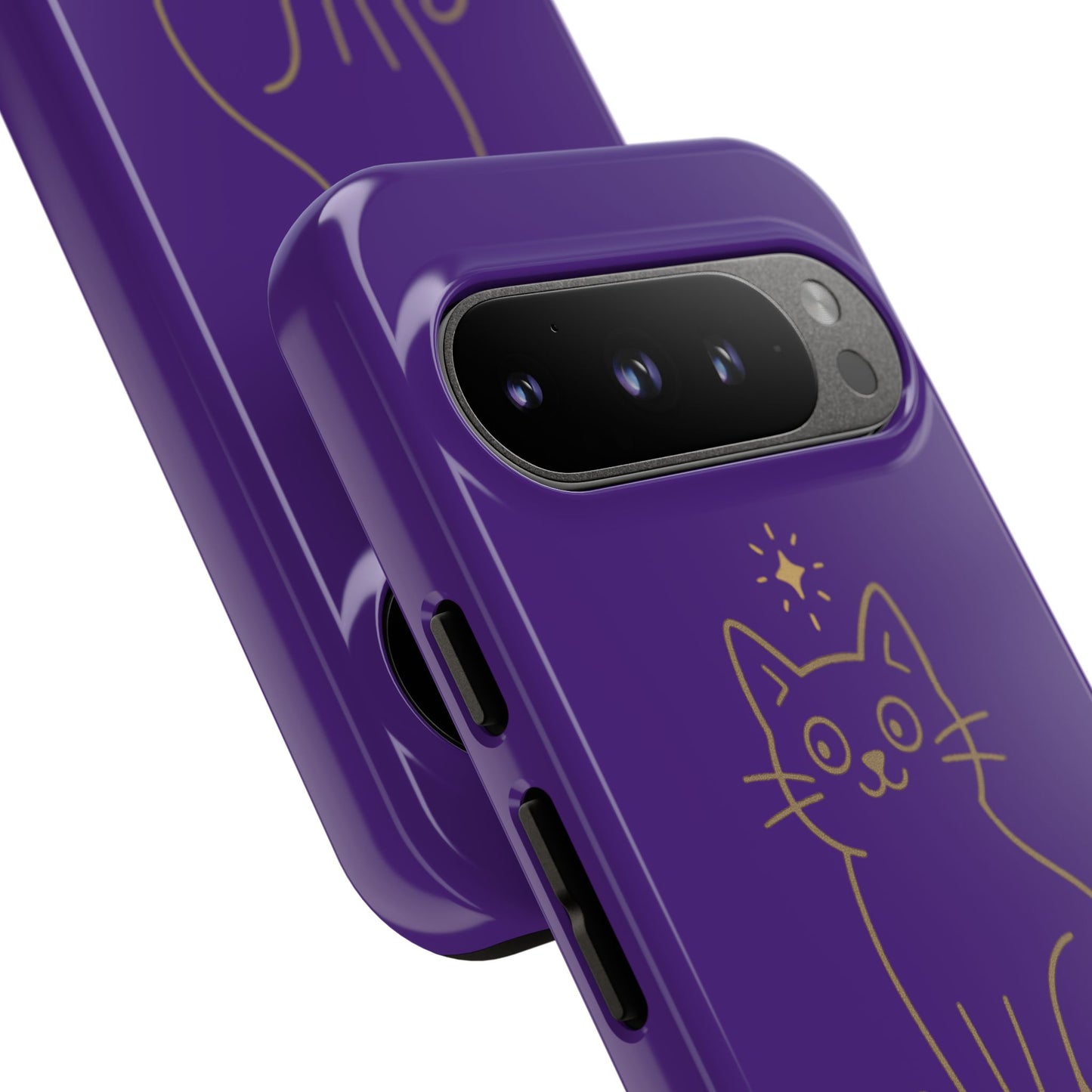 Phone Case — "A Little Chaos, A Lot of Magic" Cute Cat Protective Cover