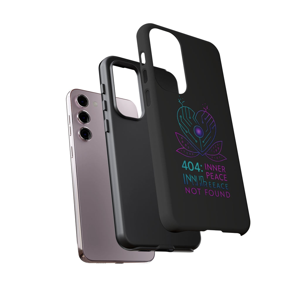 404 Inner Peace Phone Case | Tough Cases, Tech Accessories, Gift for Her, Cool Phone Cover, Unique Smartphone Case