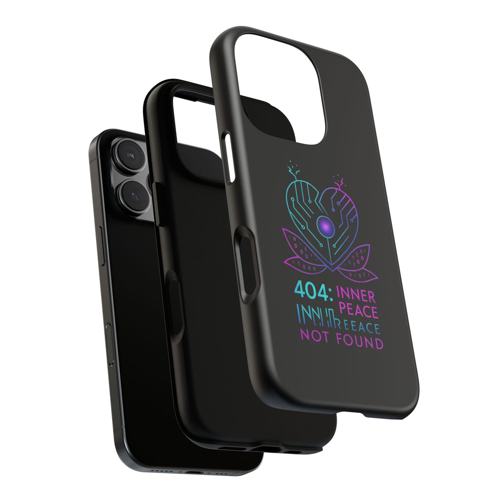 404 Inner Peace Phone Case | Tough Cases, Tech Accessories, Gift for Her, Cool Phone Cover, Unique Smartphone Case