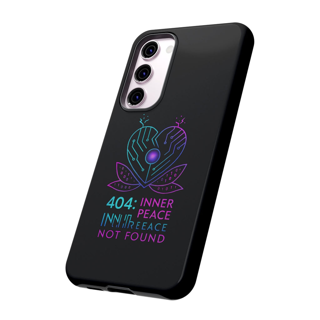 404 Inner Peace Phone Case | Tough Cases, Tech Accessories, Gift for Her, Cool Phone Cover, Unique Smartphone Case