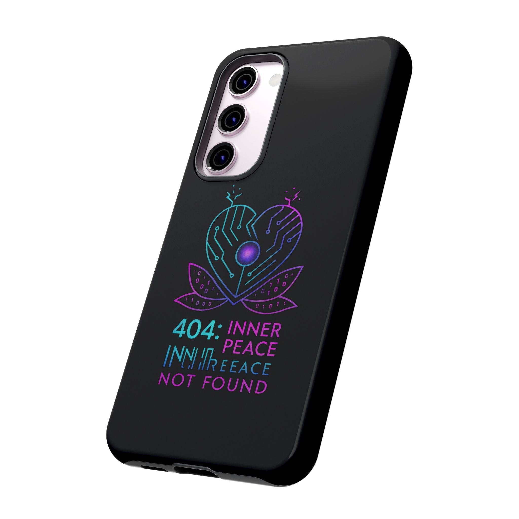 404 Inner Peace Phone Case | Tough Cases, Tech Accessories, Gift for Her, Cool Phone Cover, Unique Smartphone Case