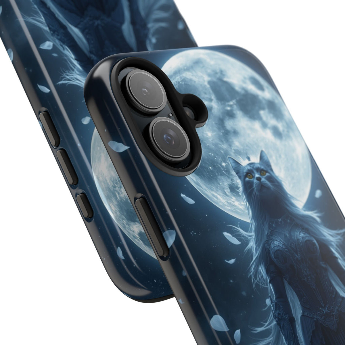Moonlit Cat Goddess Phone Case