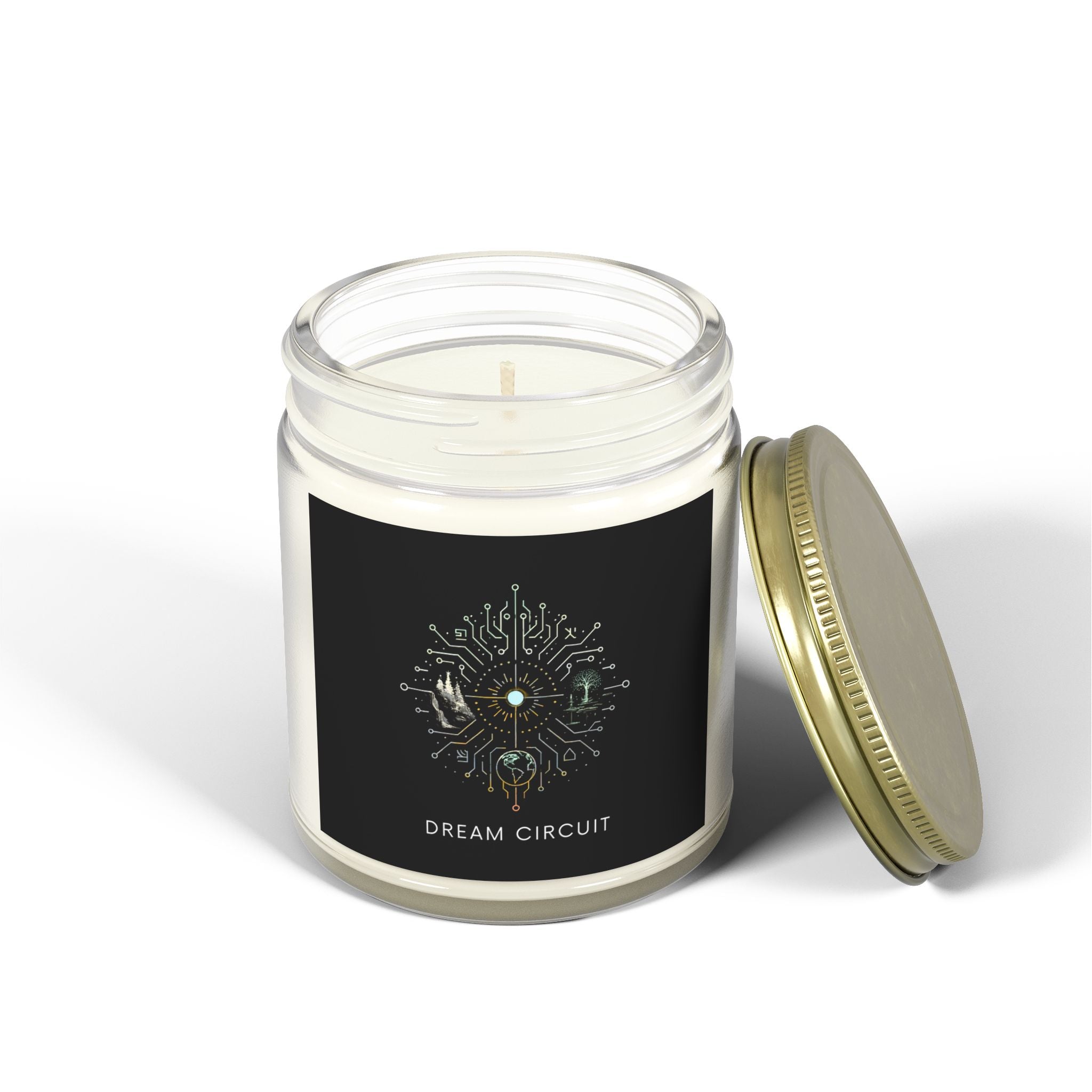 Scented Candles, Coconut Apricot Wax (4oz, 9oz)