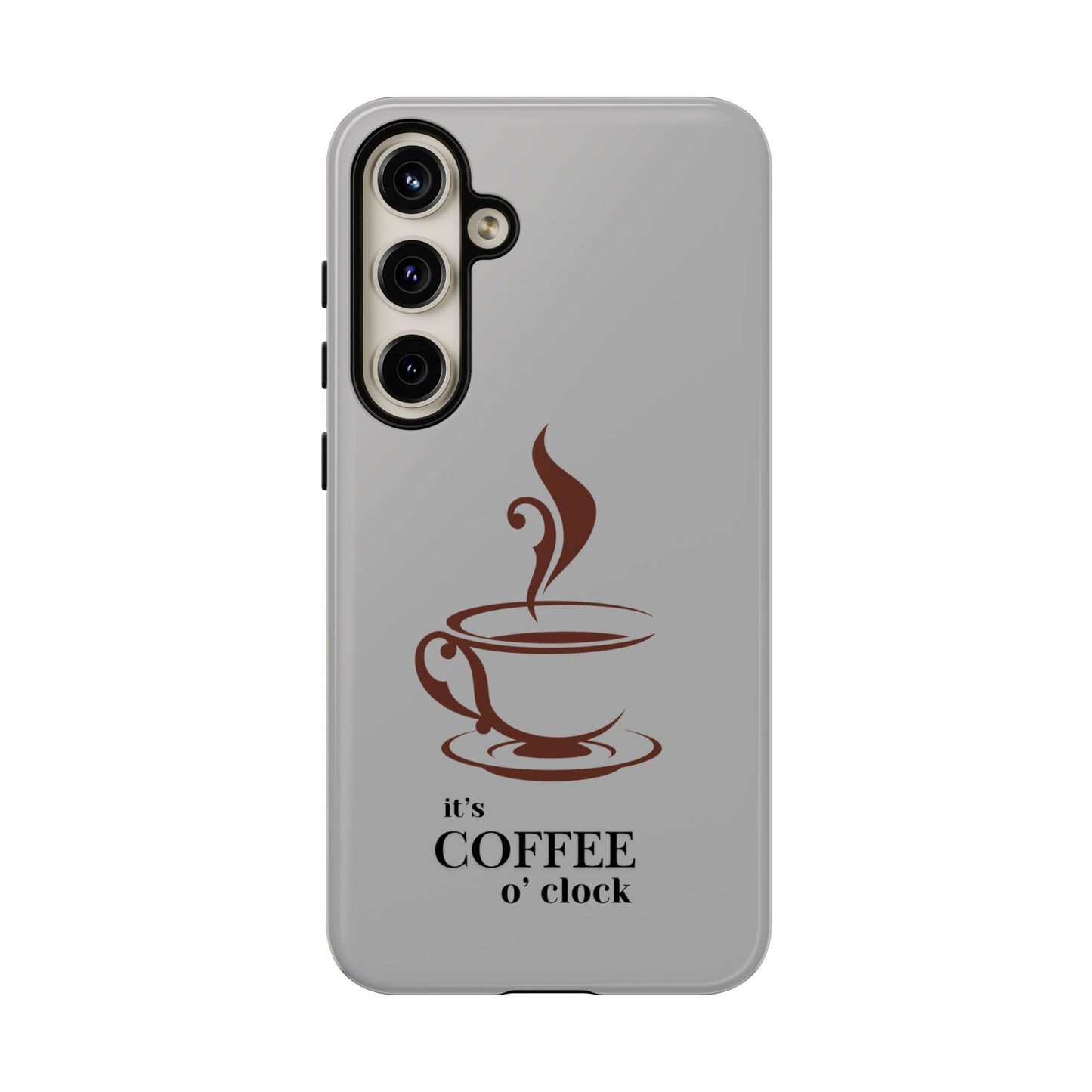 Coffee O'Clock Phone Case – Cute Coffee Cup Protective Phone Cover