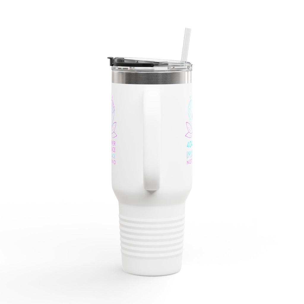Insulated Travel Mug with Inner Peace Design - 40oz Coffee Cup, Motivational Drinkware, Unique Gift for Her, Travel Accessories, [...]