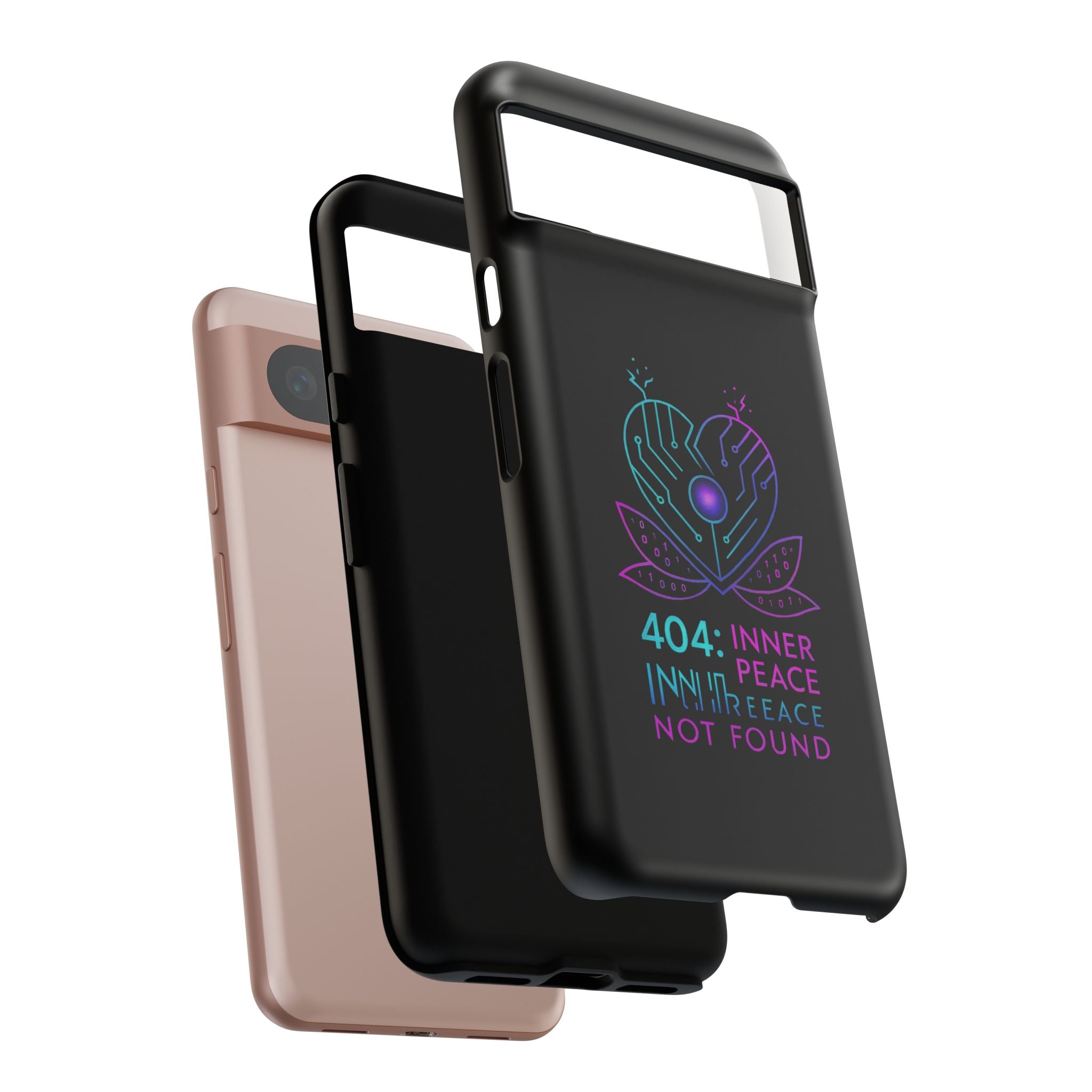 404 Inner Peace Phone Case | Tough Cases, Tech Accessories, Gift for Her, Cool Phone Cover, Unique Smartphone Case