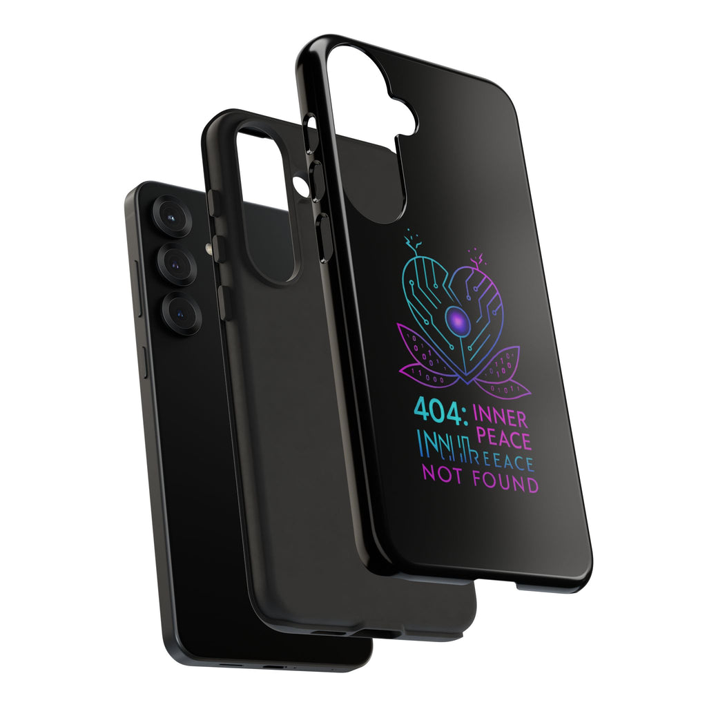 404 Inner Peace Phone Case | Tough Cases, Tech Accessories, Gift for Her, Cool Phone Cover, Unique Smartphone Case