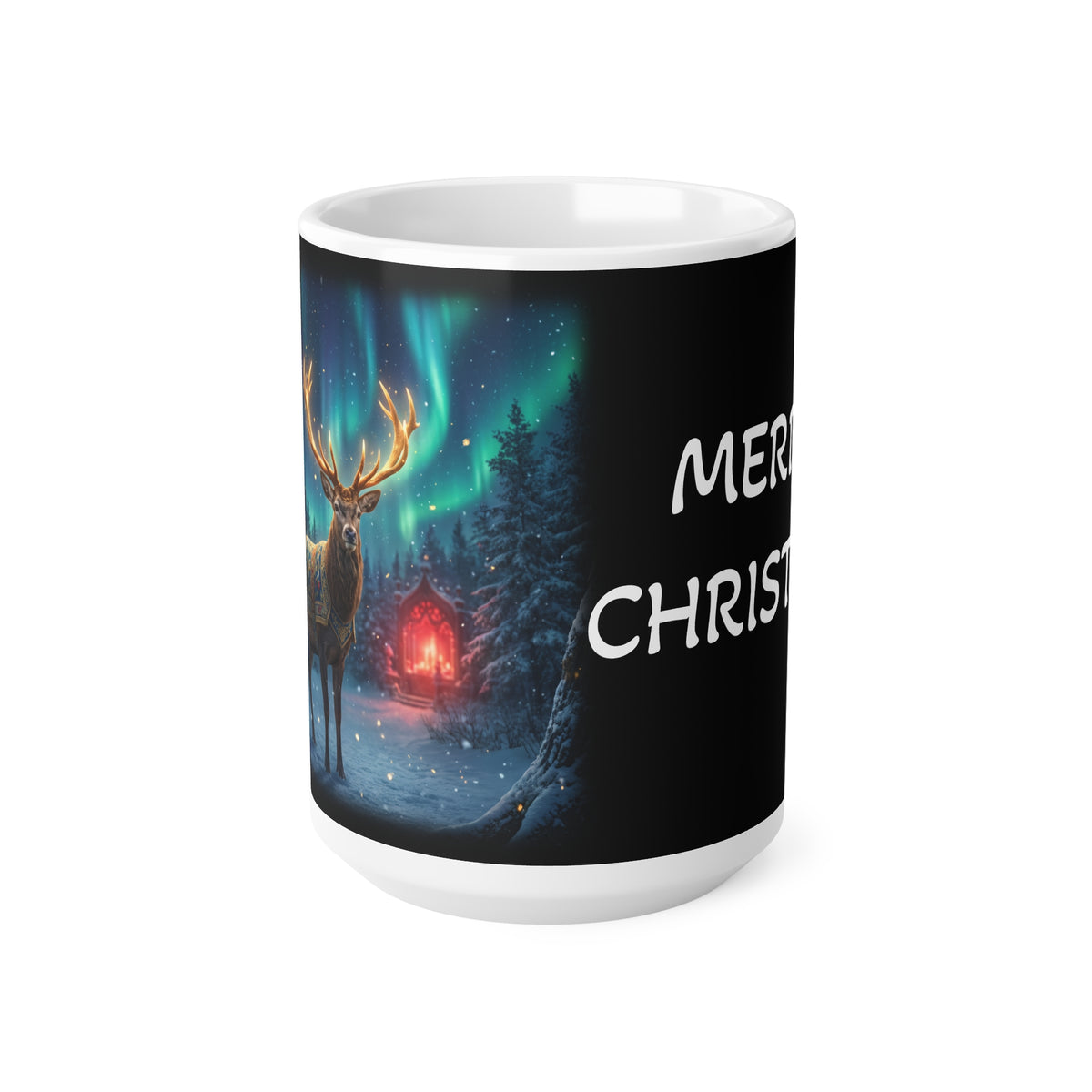 Christmas Reindeer Coffee Mug
