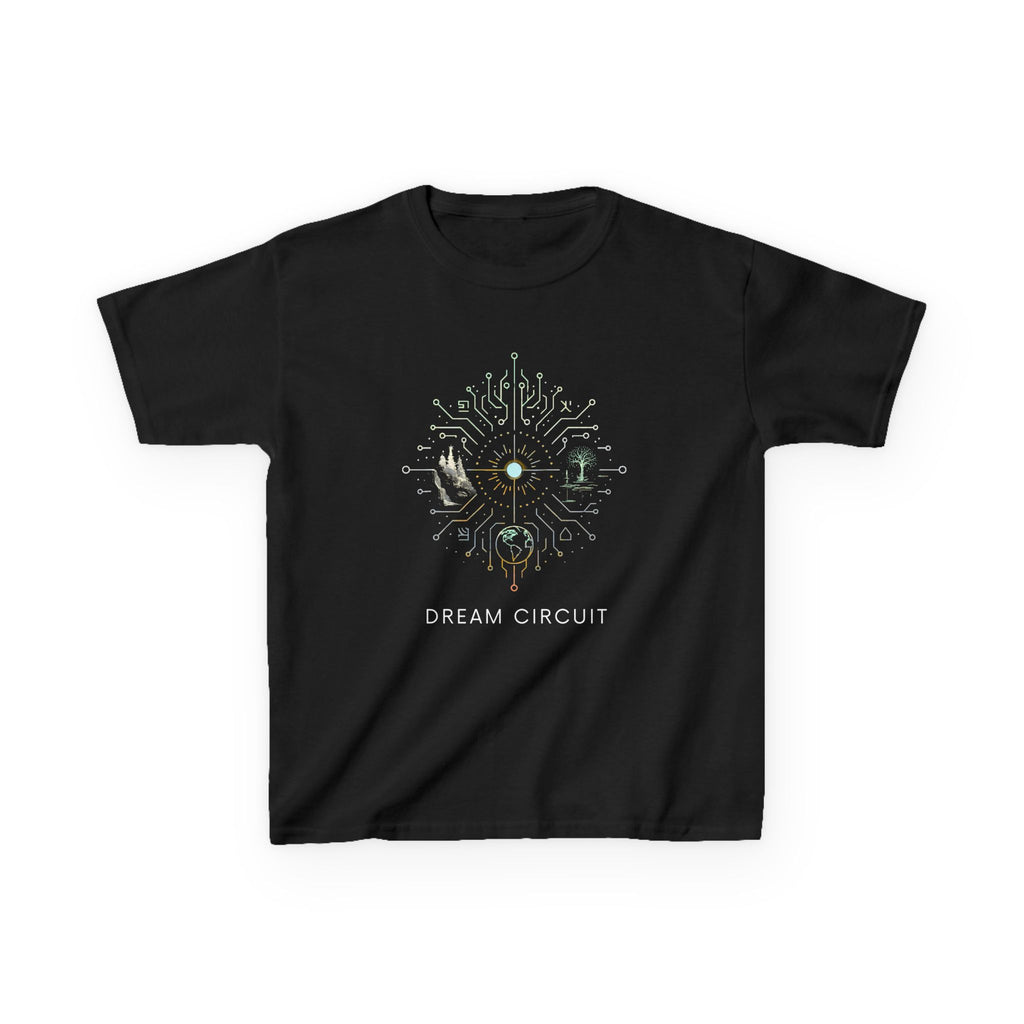 Dream Circuit Kids Tee - Cool Graphic T-Shirt for Creative Minds, Perfect for Birthdays, Everyday Wear, School Events, Gift Ideas