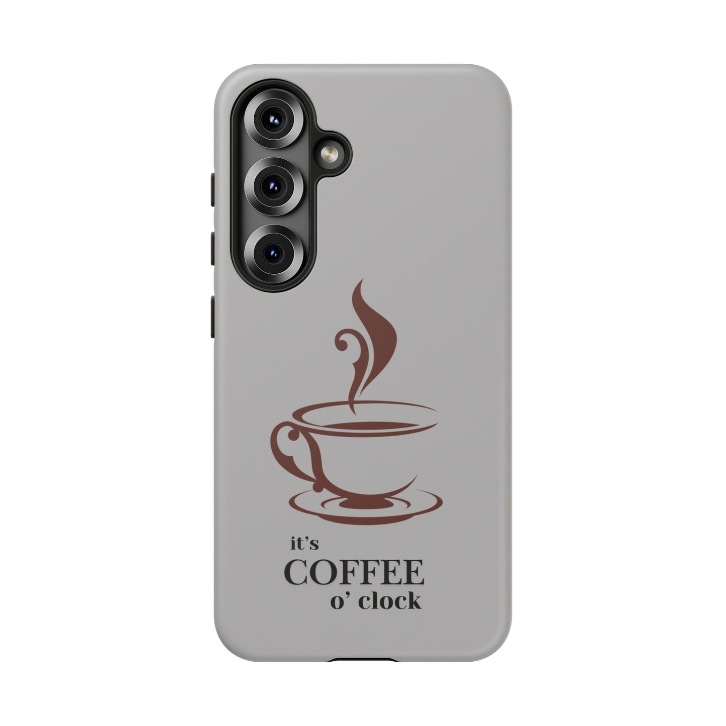 Coffee O'Clock Phone Case – Cute Coffee Cup Protective Phone Cover