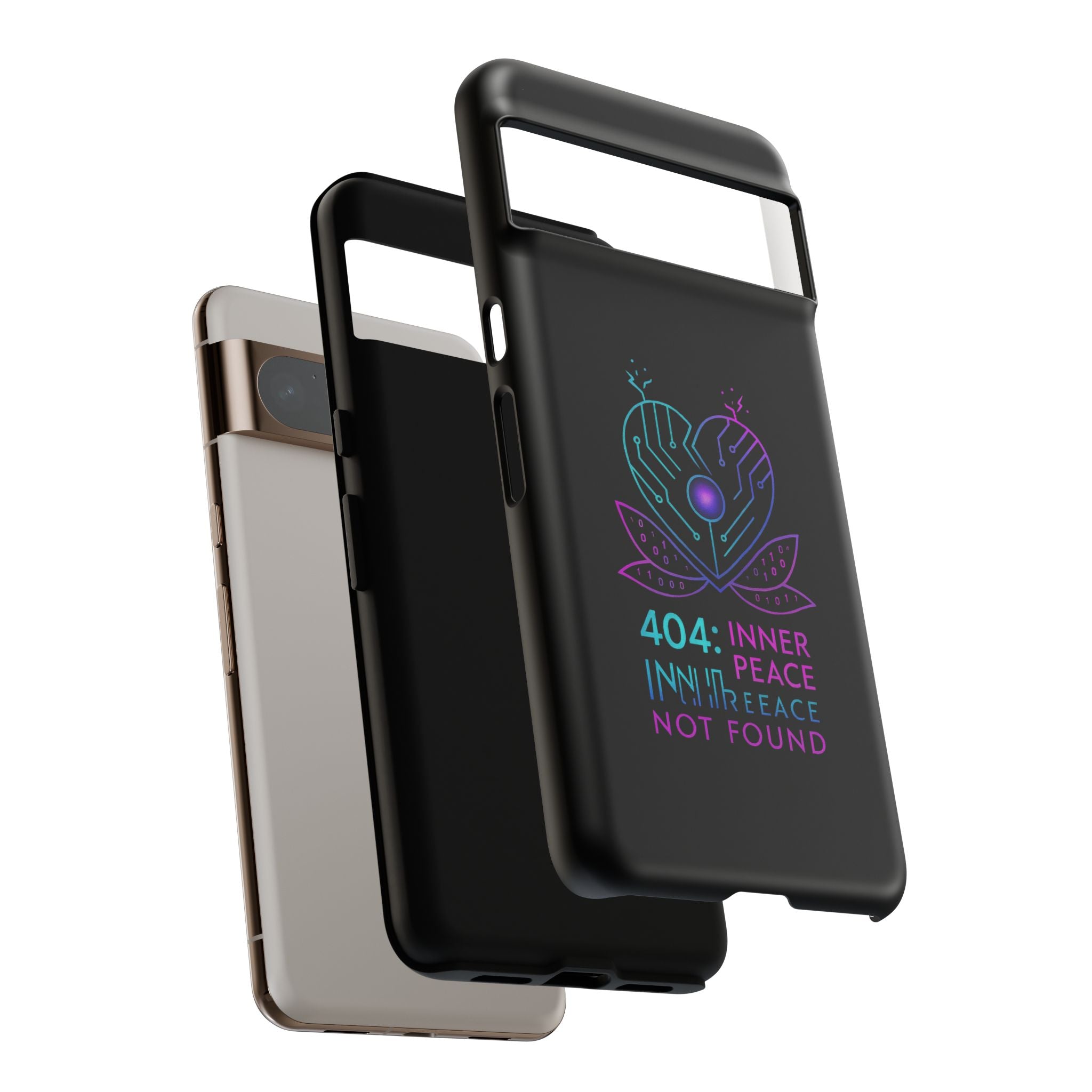 404 Inner Peace Phone Case | Tough Cases, Tech Accessories, Gift for Her, Cool Phone Cover, Unique Smartphone Case