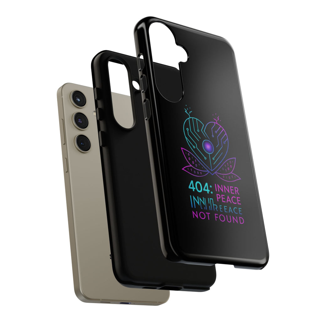 404 Inner Peace Phone Case | Tough Cases, Tech Accessories, Gift for Her, Cool Phone Cover, Unique Smartphone Case