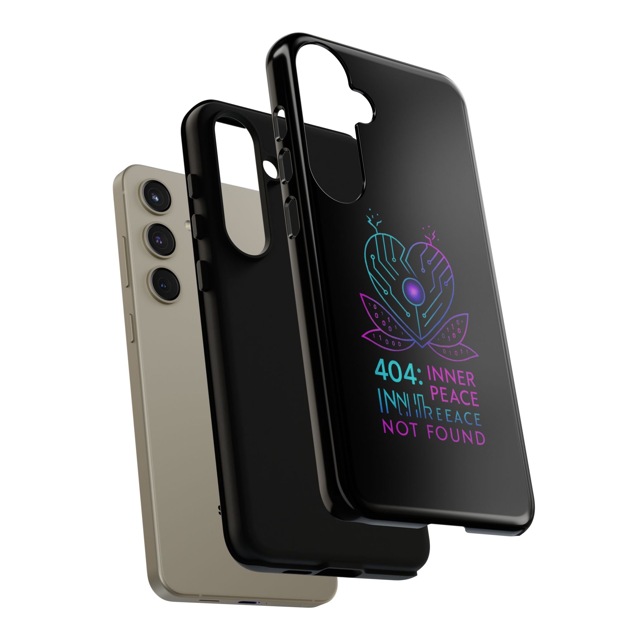 404 Inner Peace Phone Case | Tough Cases, Tech Accessories, Gift for Her, Cool Phone Cover, Unique Smartphone Case