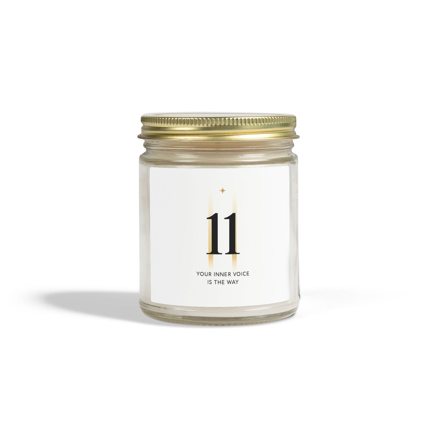 Coconut Apricot Scented Candle (4oz or 9oz) — Number 11 Jar Candle
