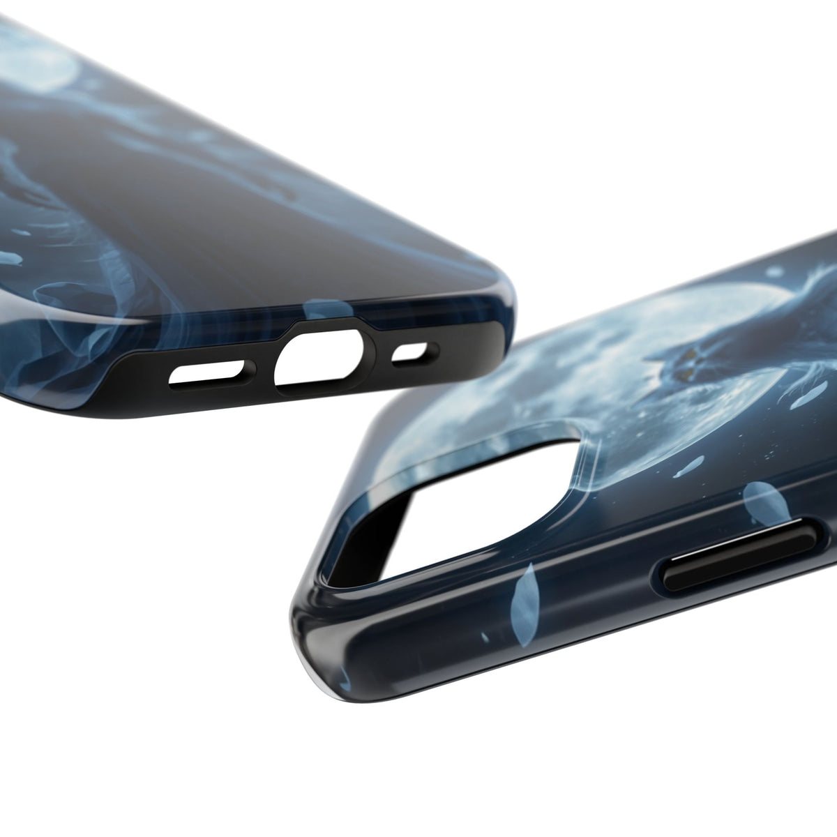 Moonlit Cat Goddess Phone Case
