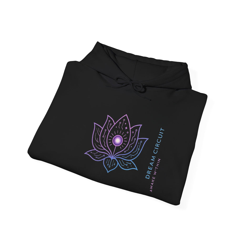 Lotus Flower Hoodie, Spiritual Sweatshirt, Yoga Gear, Meditation Apparel, Unisex Heavy Blend Hoodie, Gift for Him and Her