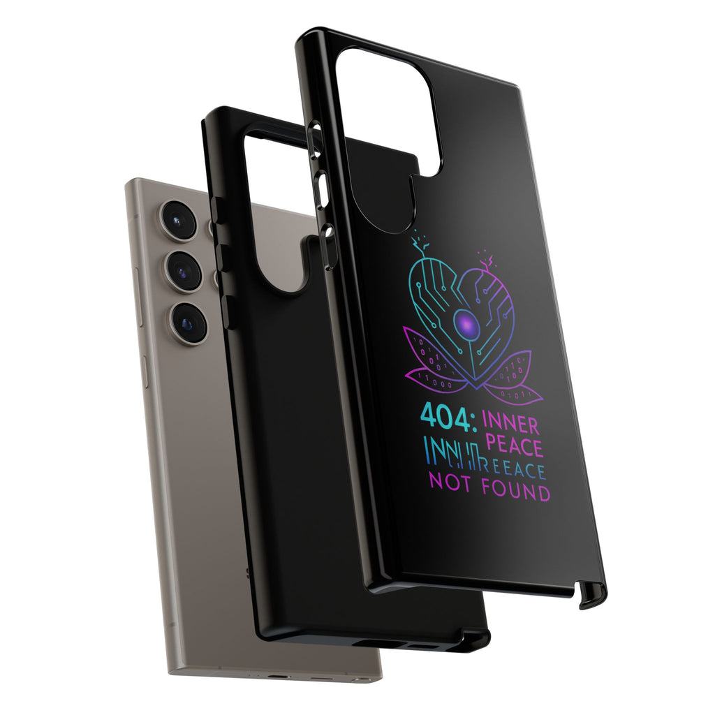 404 Inner Peace Phone Case | Tough Cases, Tech Accessories, Gift for Her, Cool Phone Cover, Unique Smartphone Case