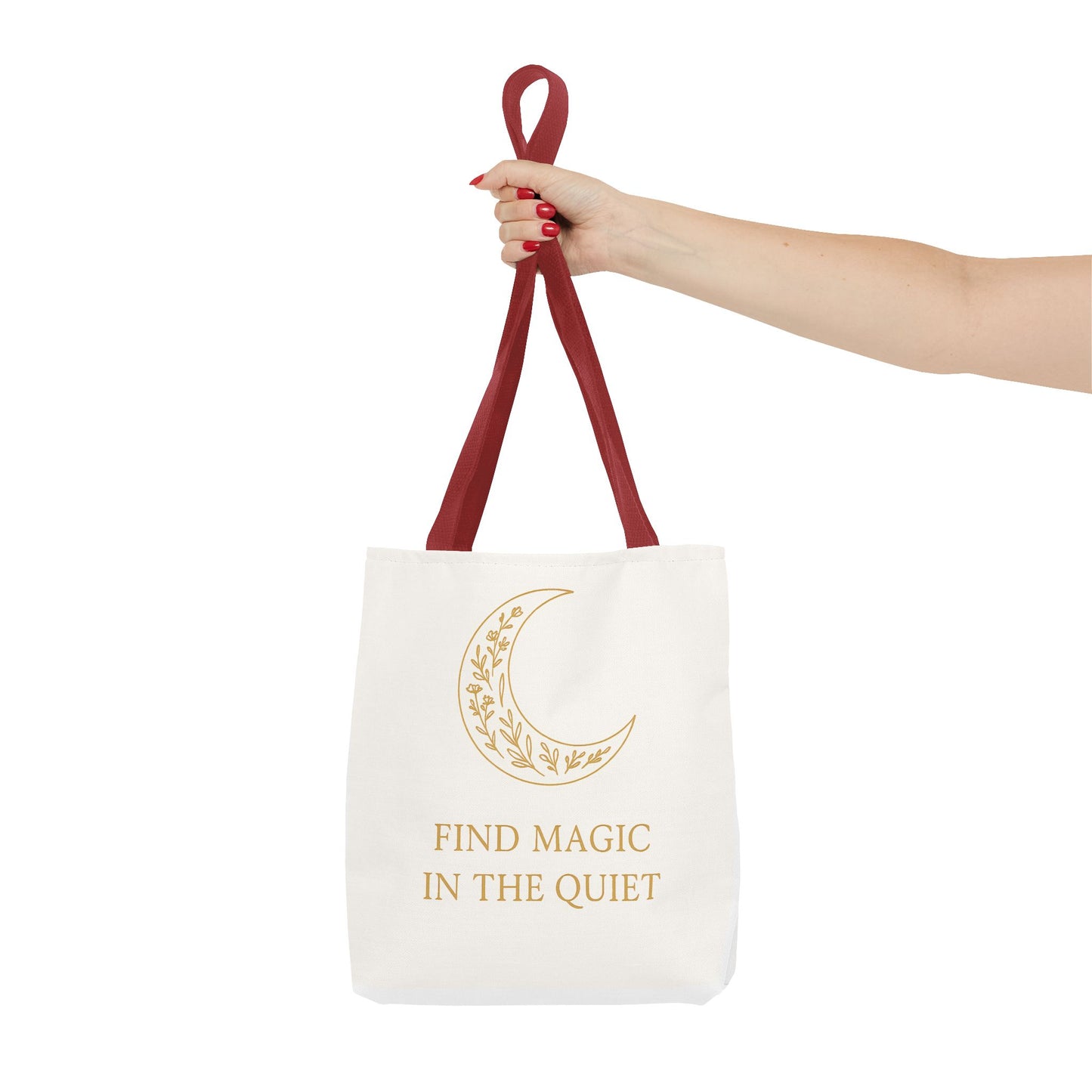 Find Magic In The Quiet Crescent Moon Tote