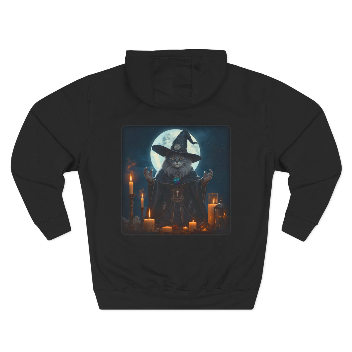 "Guardian of Moonlight" Cat Hoodie