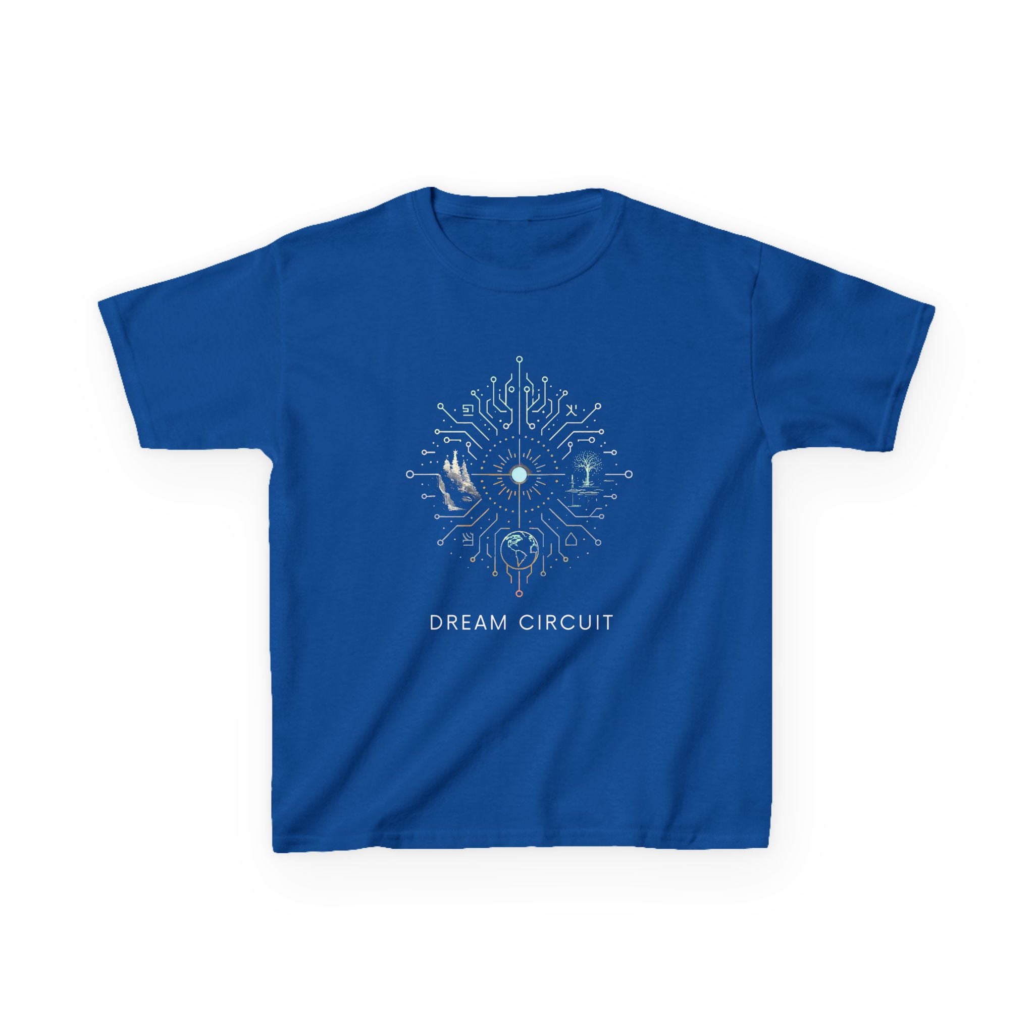Dream Circuit Kids Tee - Cool Graphic T-Shirt for Creative Minds, Perfect for Birthdays, Everyday Wear, School Events, Gift Ideas