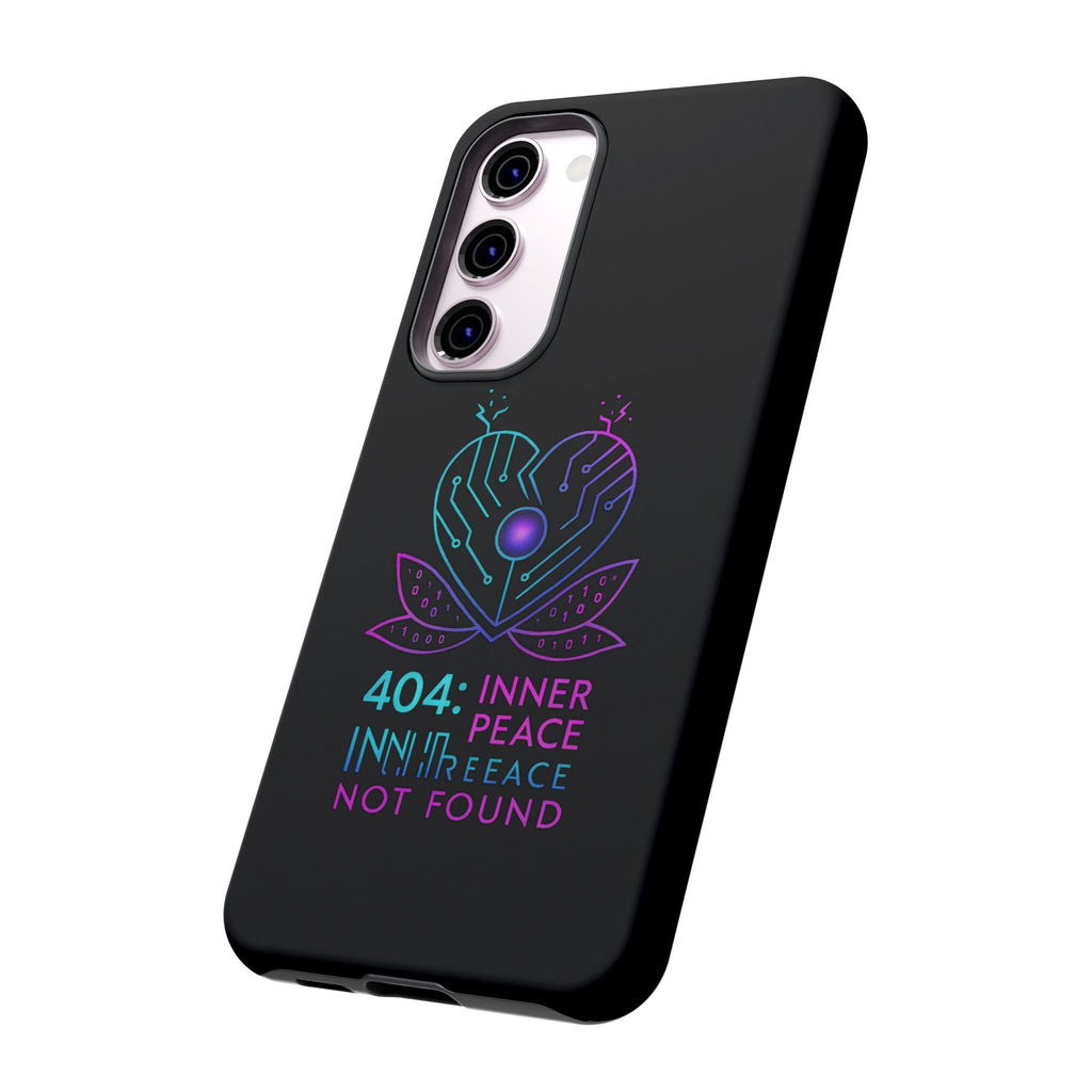 404 Inner Peace Phone Case | Tough Cases, Tech Accessories, Gift for Her, Cool Phone Cover, Unique Smartphone Case