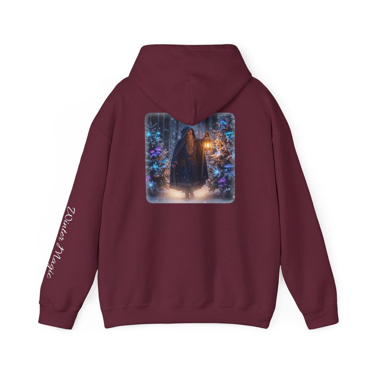 "Keeper of the First Snow" Fantasy Winter Hoodie