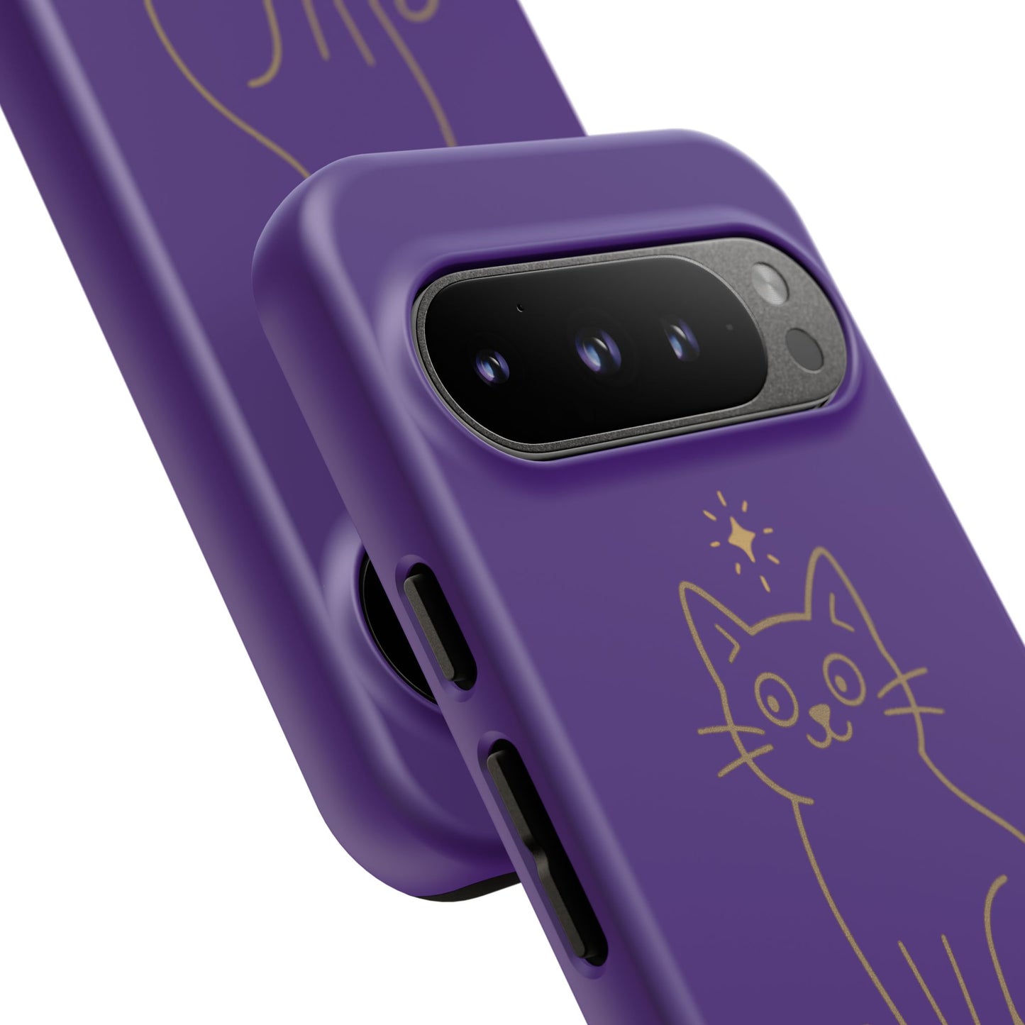 Phone Case — "A Little Chaos, A Lot of Magic" Cute Cat Protective Cover