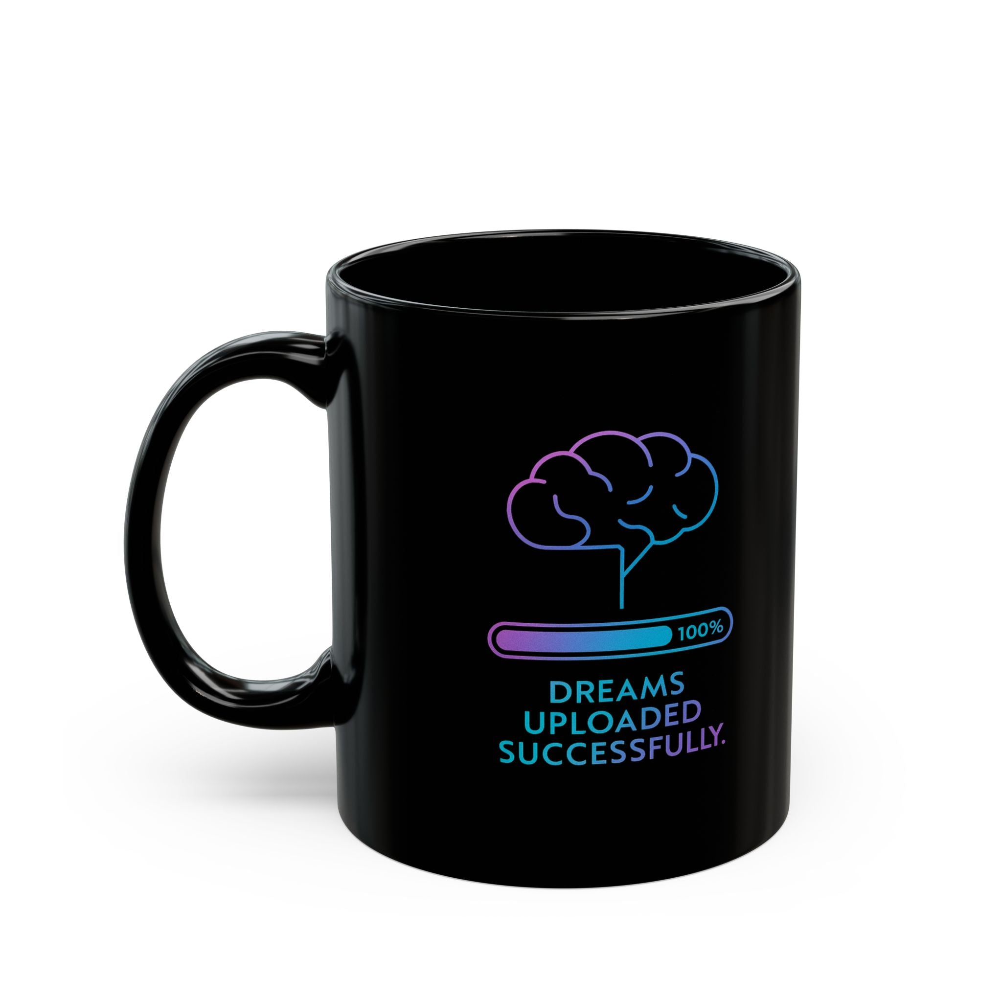 Sleek Black Coffee Mug, Modern Design, Perfect for Home or Office, Great Gift for Coffee Lovers, 11oz & 15oz Sizes