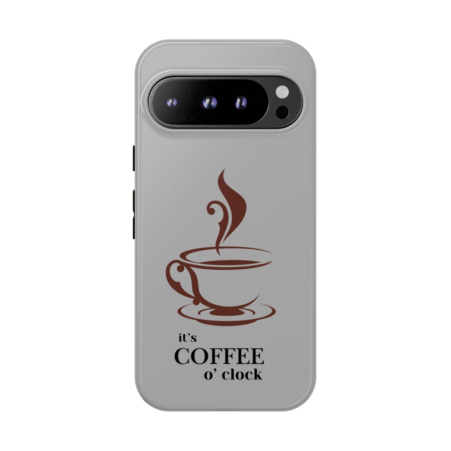 Coffee O'Clock Phone Case – Cute Coffee Cup Protective Phone Cover