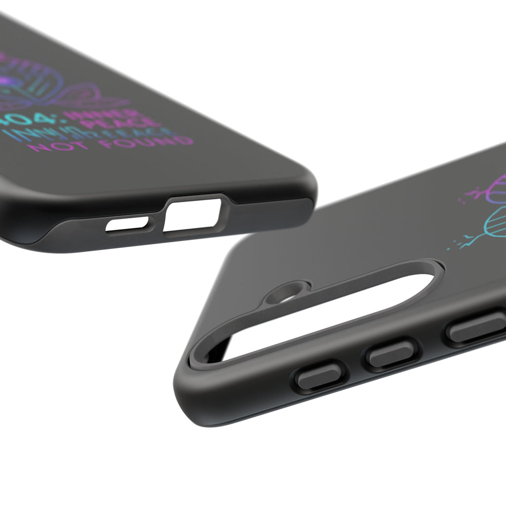 404 Inner Peace Phone Case | Tough Cases, Tech Accessories, Gift for Her, Cool Phone Cover, Unique Smartphone Case