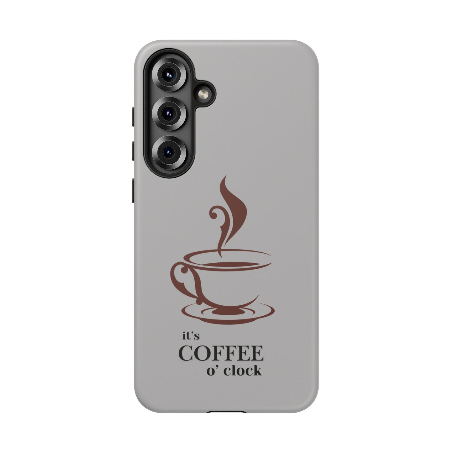 Coffee O'Clock Phone Case – Cute Coffee Cup Protective Phone Cover