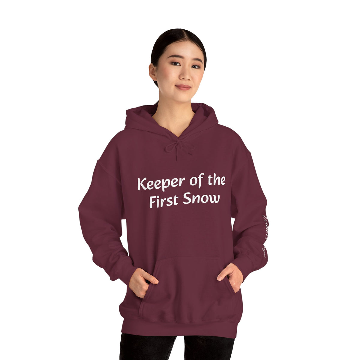 "Keeper of the First Snow" Fantasy Winter Hoodie
