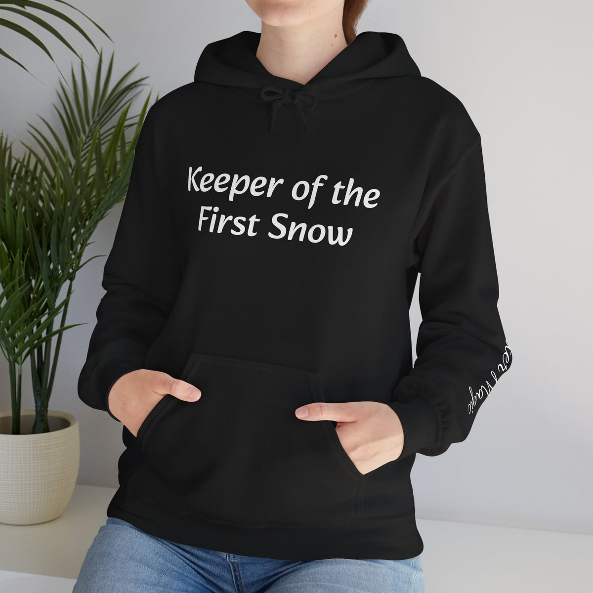 "Keeper of the First Snow" Fantasy Winter Hoodie