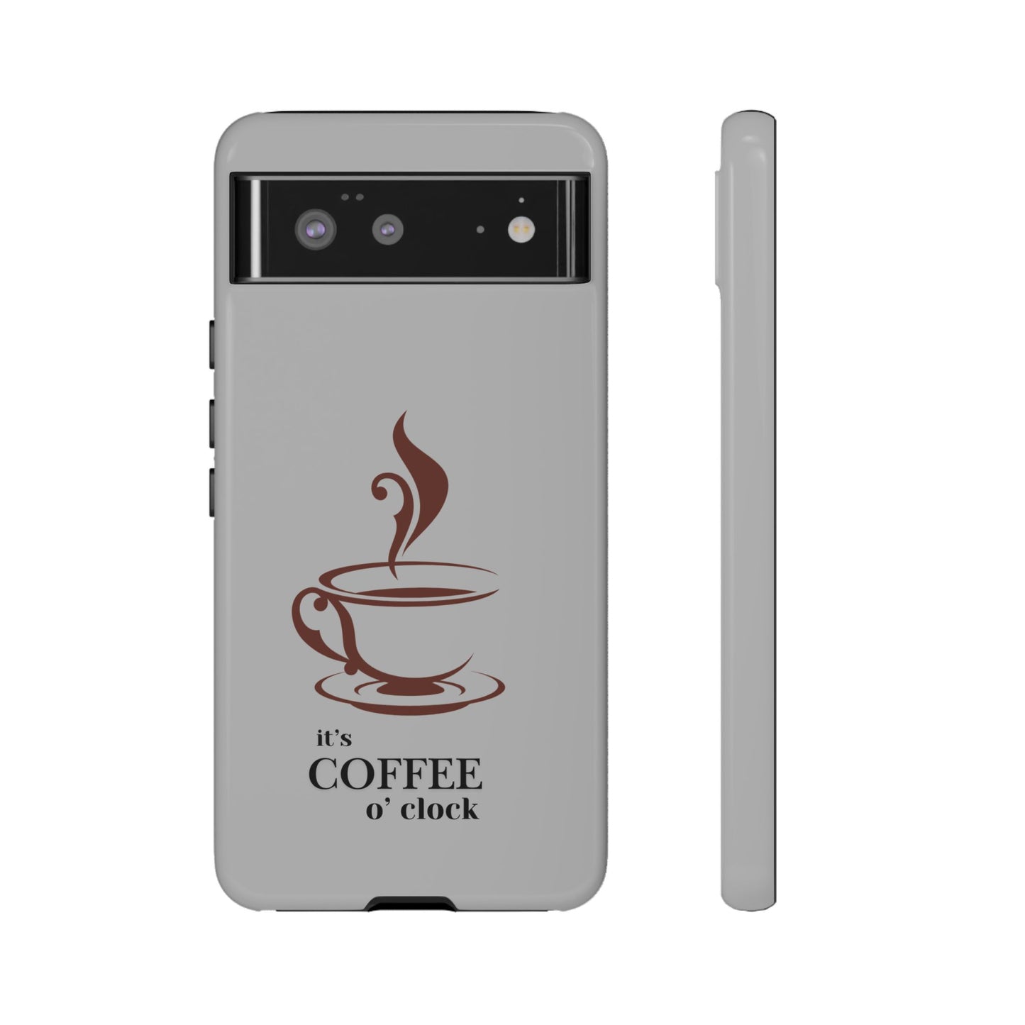 Coffee O'Clock Phone Case – Cute Coffee Cup Protective Phone Cover